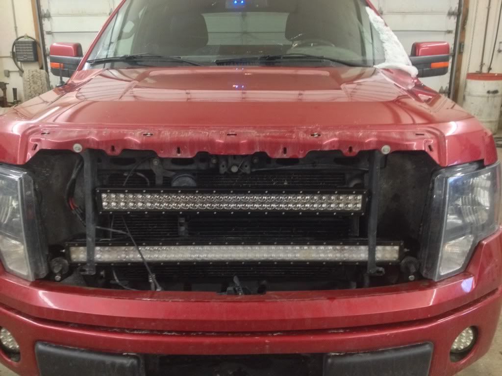 40" Light Bar Behind The Grille.. Ford F150 Forum Community of Ford